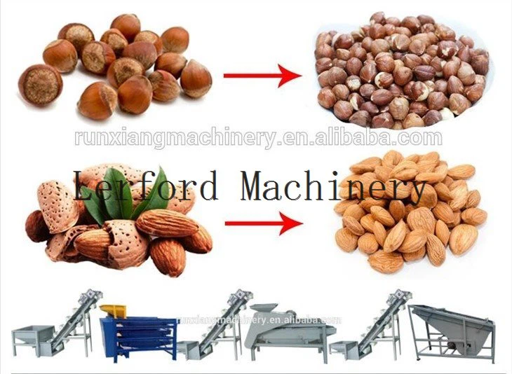 almond shelling machine