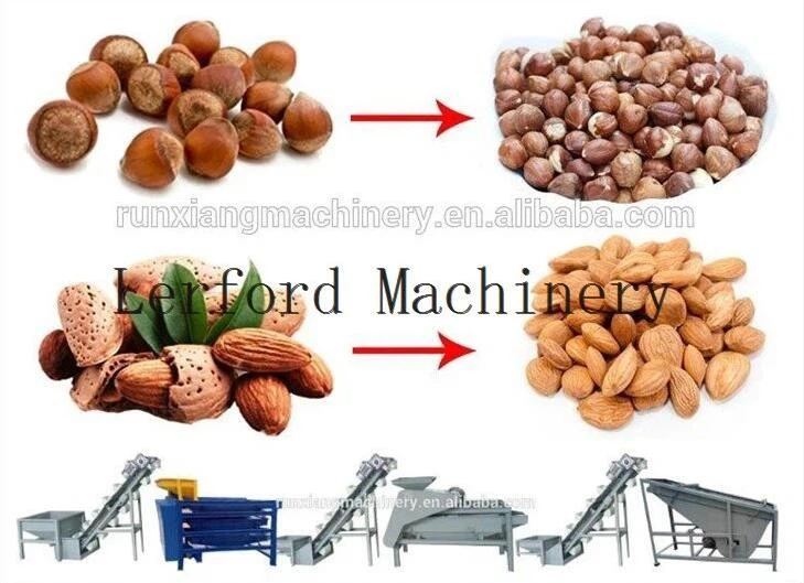 Almond Shell Cracking Machine